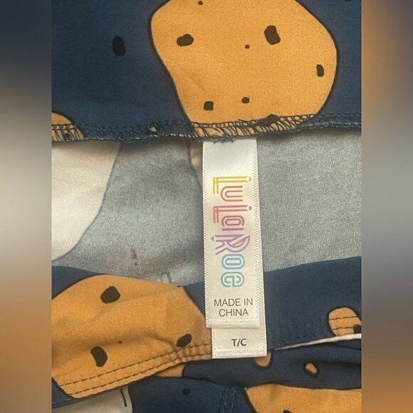 LuLaRoe Tall&Curvy Leggings •Milk & Cookies •Buttery Soft & Ultra Stretchy •NWOT - Picture 9 of 12
